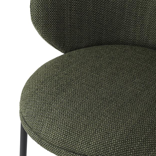 Стул полубарный Comfy, рогожка, шпинат фото 4