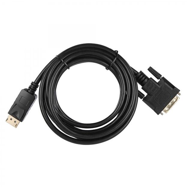 Кабель ACD Кабель ACD-DDIM2-30B |ACD-DDIM2-30B| DisplayPort 1.2, DP-DVI, Golden Plated, 20m/25m, Черный, 3м |ACD-DDIM2-30B| (742484) фото 1