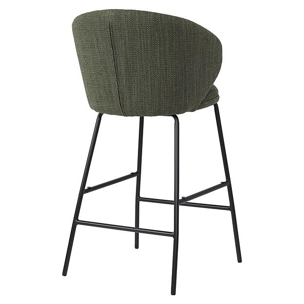 Стул полубарный Comfy, рогожка, шпинат фото 3