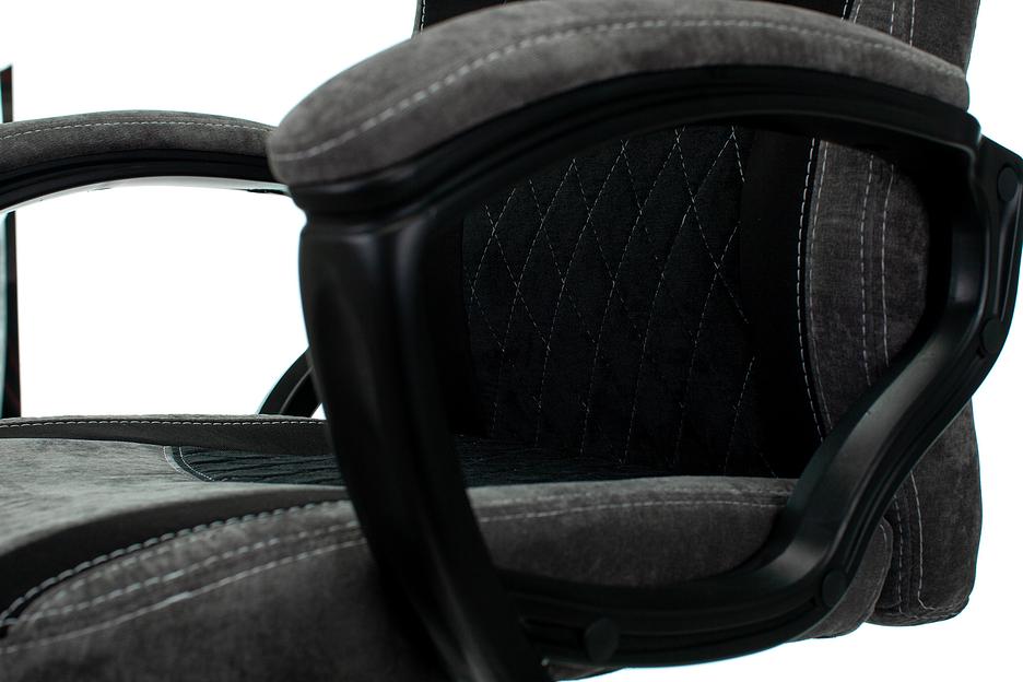 Кресло игровое Бюрократ VIKING 6 KNIGHT Fabric черный с подголов. крестовина металл фото 7