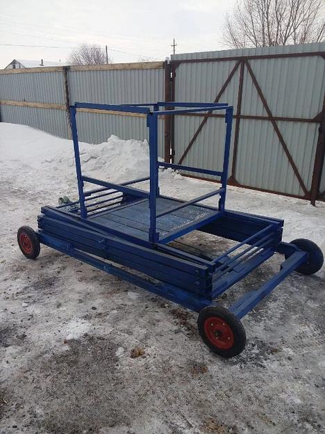 Вышка-тура строительная передвижная фото 5