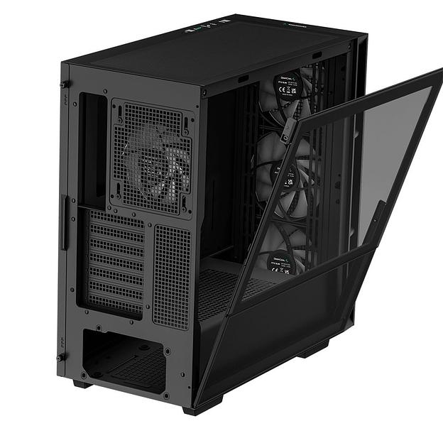 Корпус Deepcool CH560 черный без БП ATX 7x120mm 6x140mm 1xUSB3.0 audio bott PSU фото 3