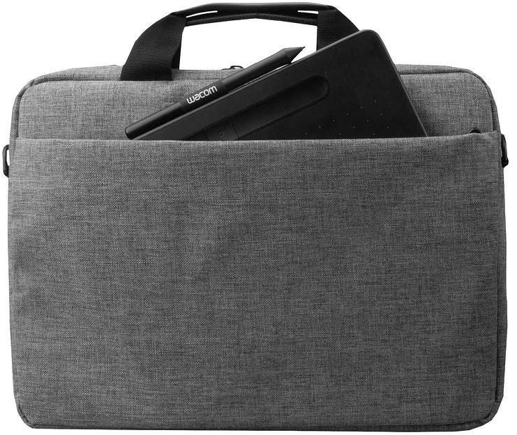 Сумка для ноутбука 14" Portcase KCB-1614 серый нейлон/полиэстер (KCB-1614 GREY) (упак.:25шт) фото 3