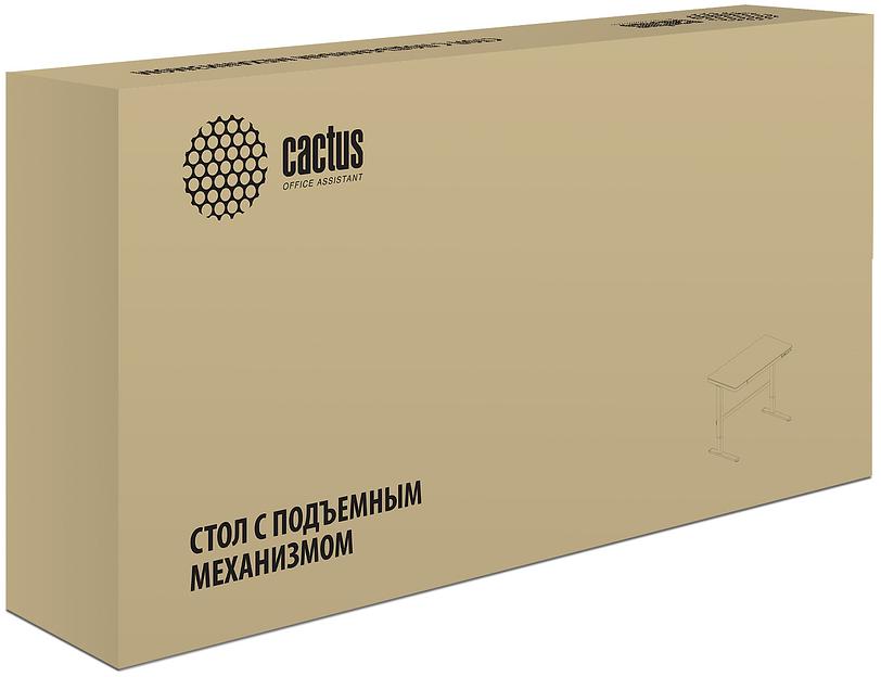 Стол Cactus CS-EGD-BBK столешница стекло черный каркас черный фото 7