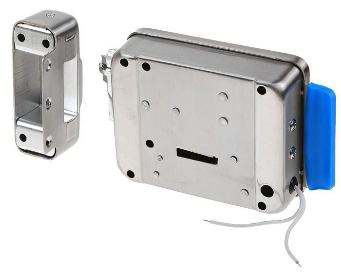 Замок электромеханический Falcon Eye FE-2370 сталь серебристый фото 2