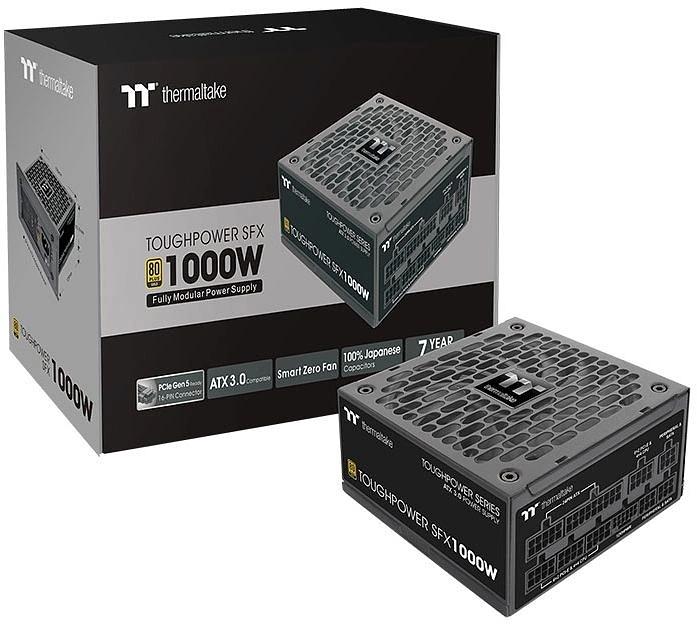 Блок питания Thermaltake SFX 1000W Toughpower SFX1000 Gen.5 80+ platinum 24pin APFC 90mm fan 3xSATA Cab Manag RTL фото 5