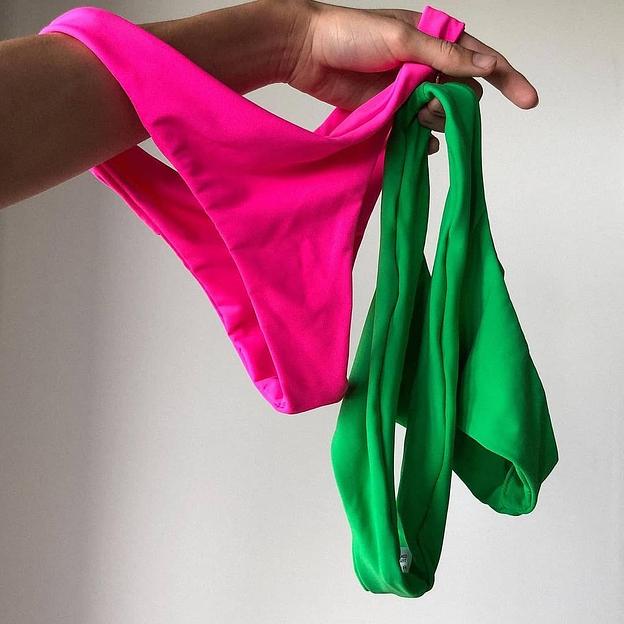 Трусики-бразильяна для купания ОПТ фото 2