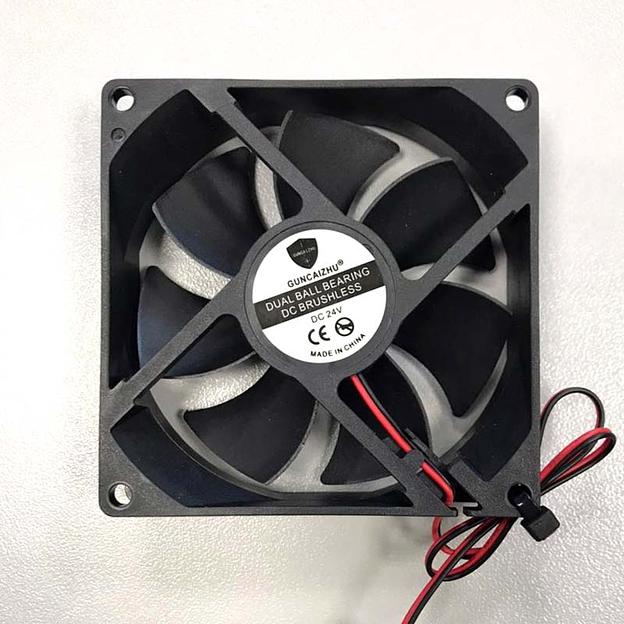 Вентилятор 92х92х25 мм, 24V, 0.16А фото 1