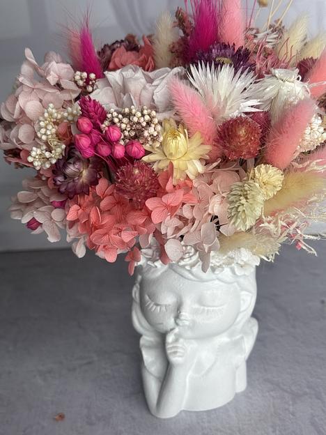 Букет из сухоцветов 23 см код 116551155 ОПТ фото 2