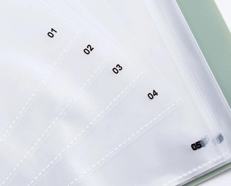 Папка с 30 прозр.вклад. Deli Nusign NS167 A4 пластик ассорти фото 3