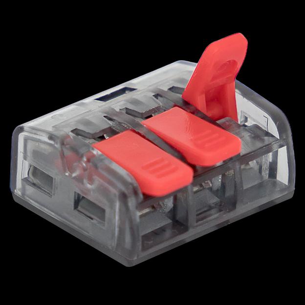 EKF plc-smk-221-413 Клемма СМК 221-413 3 отверстия 0.2-4.0 мм2 EKF PROxima фото 2