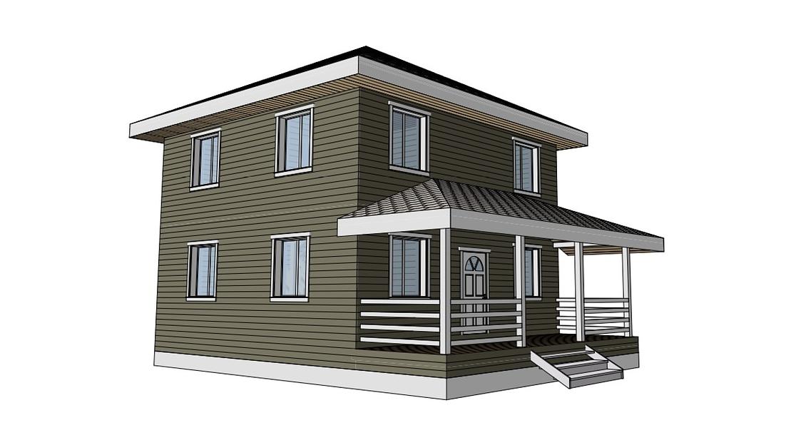 Проектирование каркасного дома фото 5