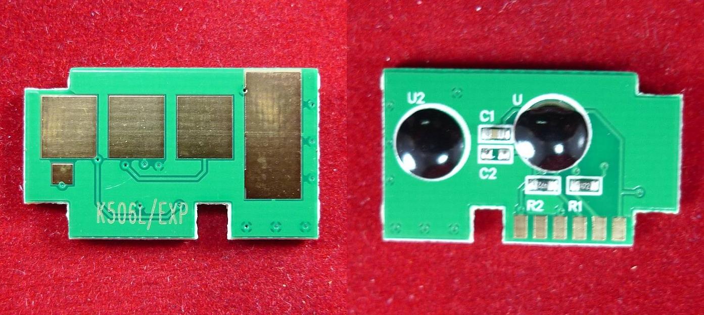 Чип Samsung CLP-680/680DW/680DN /CLX-6260FR/6260FD/6260FW/6260ND/6260NR (MLT-506S-BK) Black, 6K ELP Imaging® фото 1