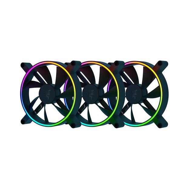 Кулер для компьютерного корпуса Razer Kunai Chroma 140MM 3 Fan RC21-01810200-R3M1 фото 1