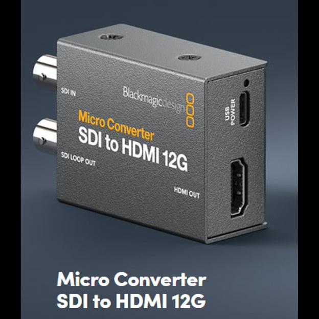 Конвертер микро SDI в HDMI 12G фото 1