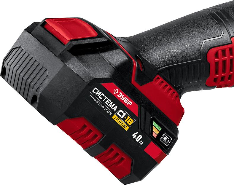 Углошлифовальная машина Зубр Мастер УШМ-18-125-41 10000об/мин рез.шпин.:M14 d=125мм фото 6