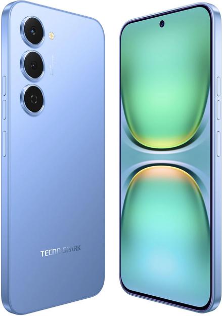 Смартфон Tecno Spark 40 Pro 128Gb 8Gb синий моноблок 3G 4G 6.78" 1080x2436 Android 14 108Mpix 802.11 a/b/g/n/ac NFC GPS GSM900/1800 Protect фото 8