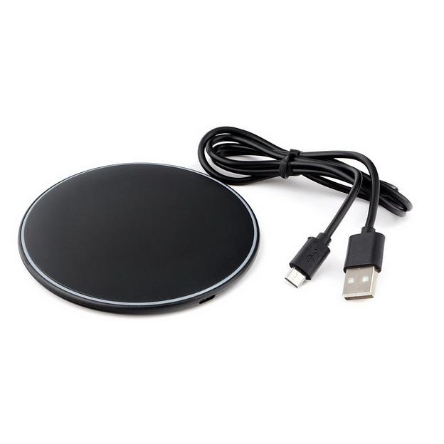 Беспроводной адаптер питания Cablexpert MP3A-PC-32 Qi 10Wt, 7,5Wt, 5Wt, черный (272023) фото 1