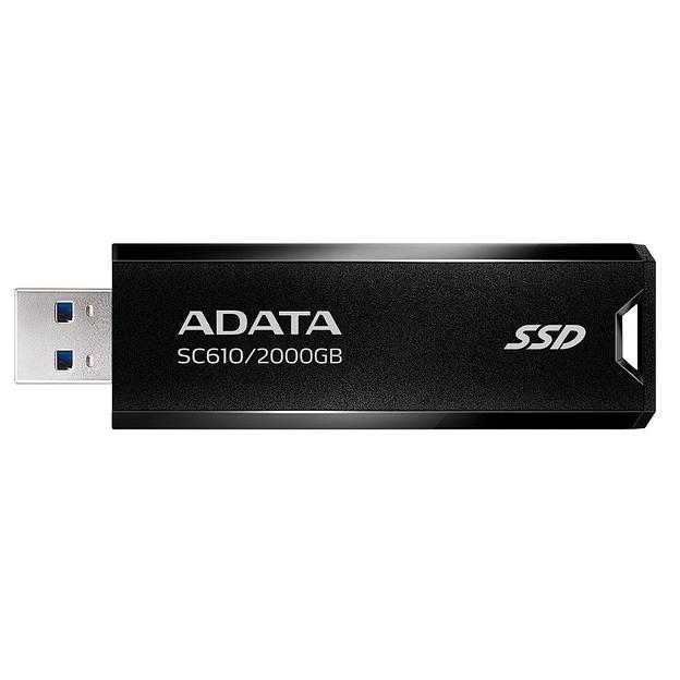 Внешний SSD диск ADATA 2TB SC610 Черный фото 1