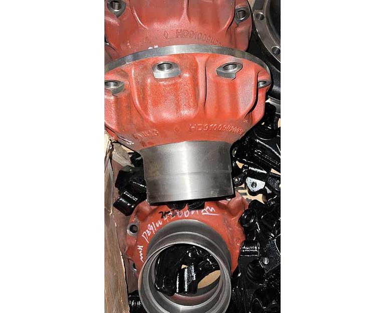 Ступица передняя Shaanxi/Shacman F2000 6х6 DZ9100420029 фото 1