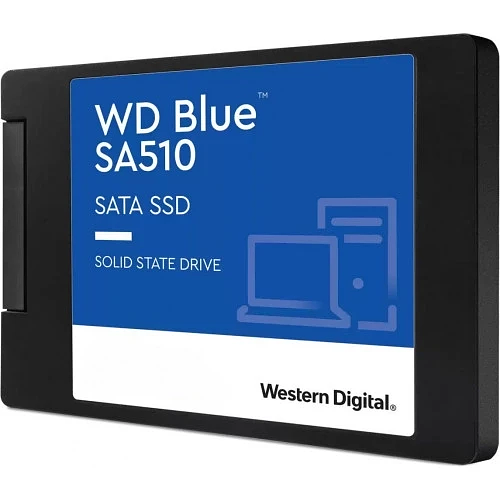 Твердотельный накопитель  250GB SSD WD BLUE SA510 2.5” WDS250G3B0A фото 1