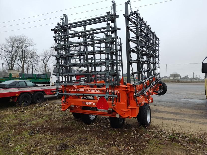 Шлейф-борона зубовая БШ-12 Tirex фото 4