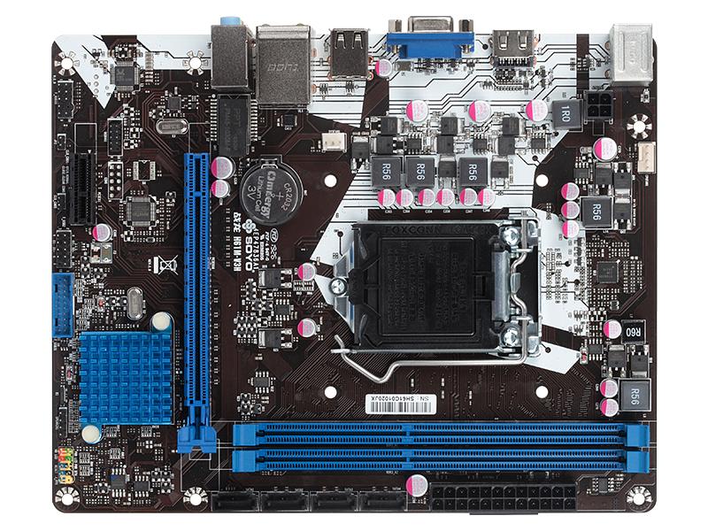 Материнская плата SOYO Zhanlong H61M-V3H, Socket1155, mATX, Retail, 2xDDR3, PCIe3.0, 100LAN, 2xPS/2, 6xUSB2, 2xUSB3, CPU TDP 95Вт, VGA, HDMI (SYZL-H61M-V3H) фото 1