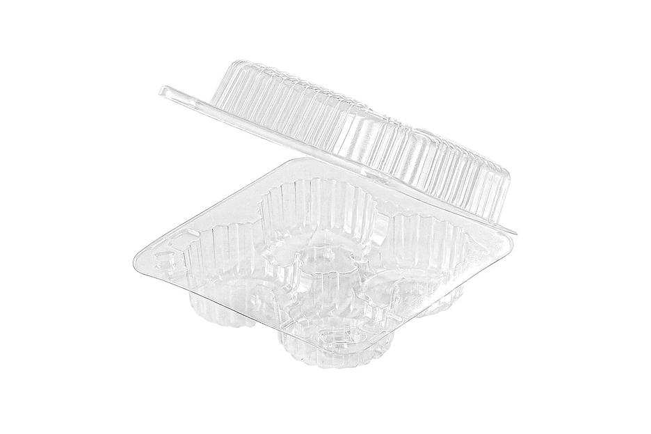 Одноразовый пластиковый контейнер ПК-10/4 ОПТ фото 1