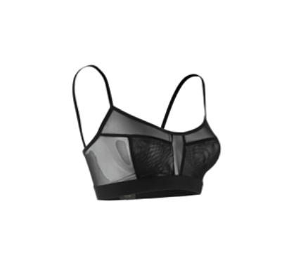 Топ спортивный женский - черный ОПТ фото 1