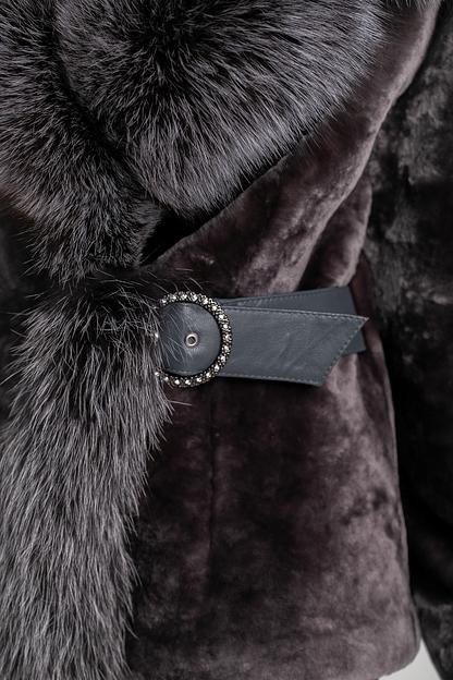 Куртка женская из овчины 1520 Фабрика меха Вятки фото 4