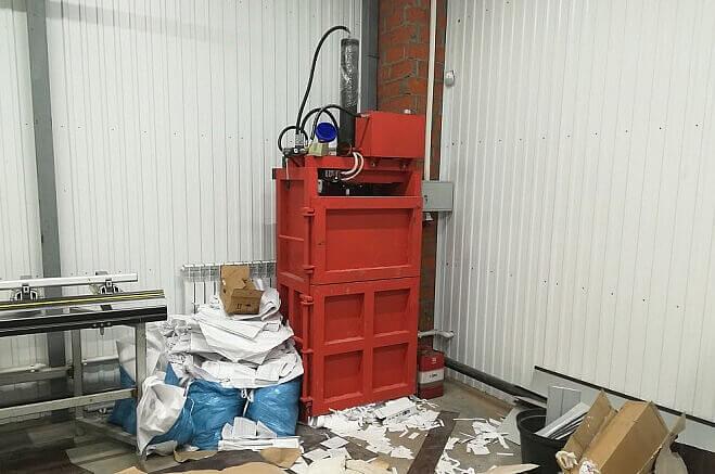 Пресс пакетировочный вертикальный Кубер-10В Стандарт фото 3