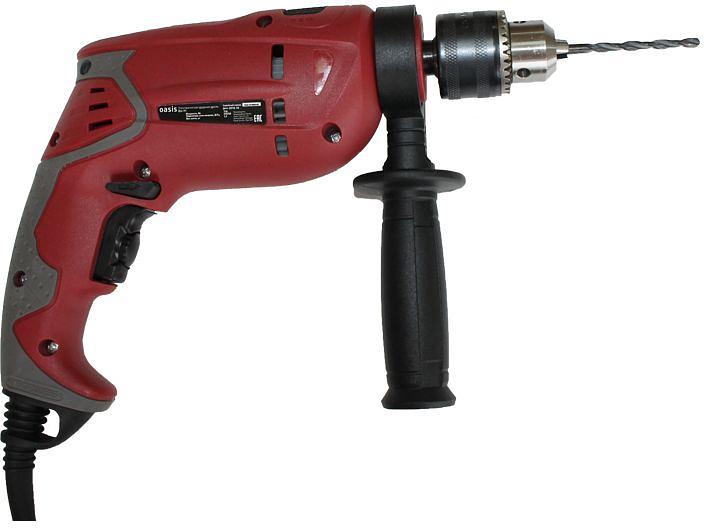 Дрель ударная Oasis DU-60 600Вт ключевой реверс фото 2