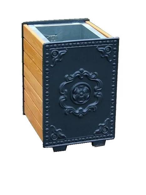 Чугунная урна для мусора «Герда 2» ОПТ  фото 1