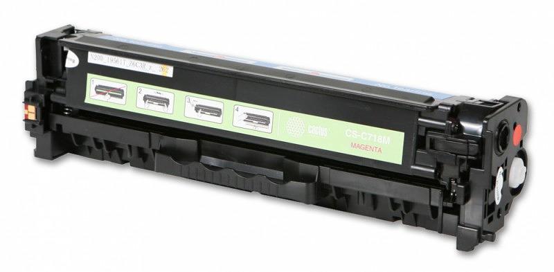 Картридж лазерный Cactus CS-C718М CS-C718M 718 M пурпурный (2900стр.) для Canon LaserBase MF8330i-Sensys/ MF8330cdni-Sensys/ MF8350i-Sensys/ MF8350cdni-Sensys; LBP7200i-Sensys/ 7200cdni-Sensys фото 2