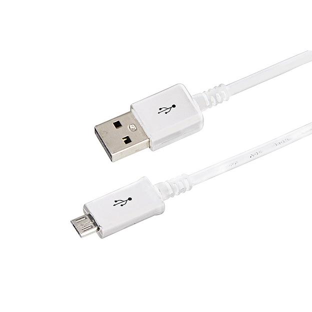 Rexant (18-4269) Кабель USB-A – micro USB, 1А, 1м, ПВХ, белый фото 1