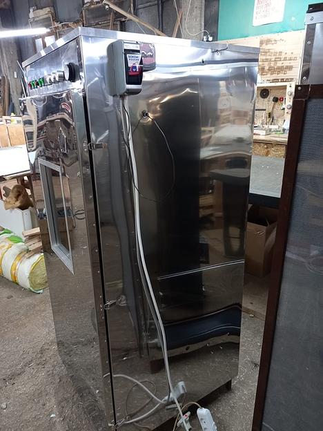 Коптильня для горячего и холодного копчения «Бизнес» 550 ННП фото 3