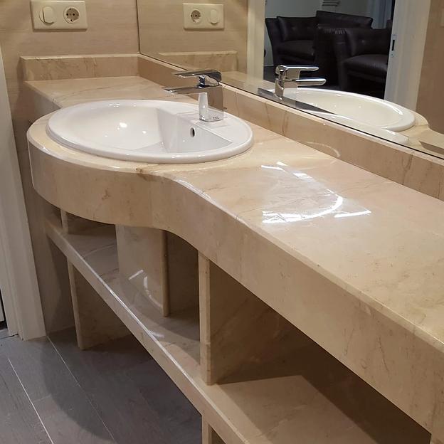 Изготовление ванных комнат из мрамора фото 4
