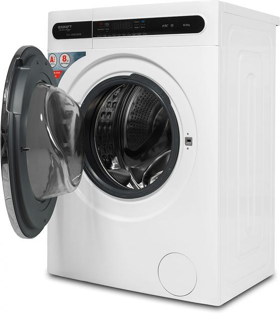 Стиральная машина Kraft TCH-HD8528SW класс: A+++ загр.фронтальная макс.:8кг белый инвертор фото 9