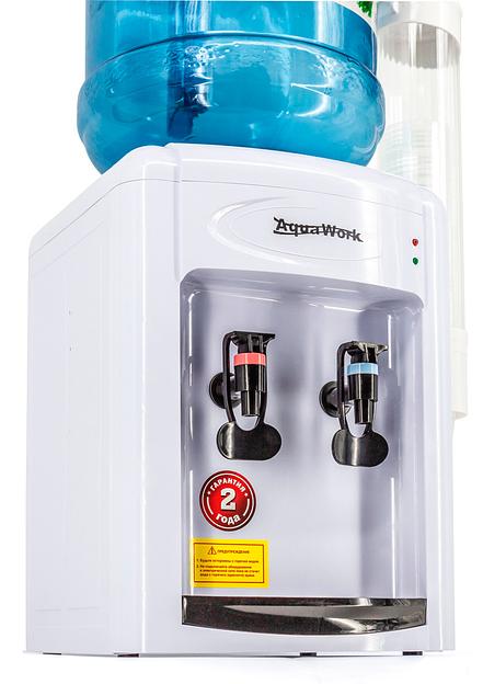 Кулер Aqua Work 0.7-TWR настольный белый/черный фото 6