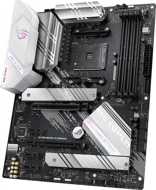 Материнская плата Asus ROG STRIX B550-A GAMING Soc-AM4 AMD B550 4xDDR4 ATX AC`97 8ch(7.1) 2.5Gg RAID+HDMI+DP фото 2