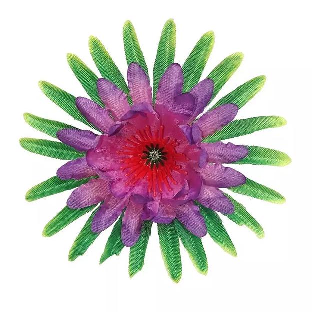 Головка астры Забава 3сл с листом 13,5см 391В-л070-201-194К-187 1/40 фото 4