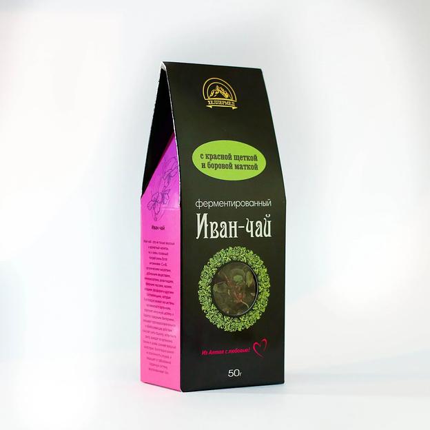 Иван чай с красной щеткой и боровой маткой ОПТ фото 1