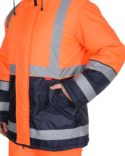 Костюм «Сириус-Магистраль-3» зимний куртка и полукомбинезон ОПТ фото 6