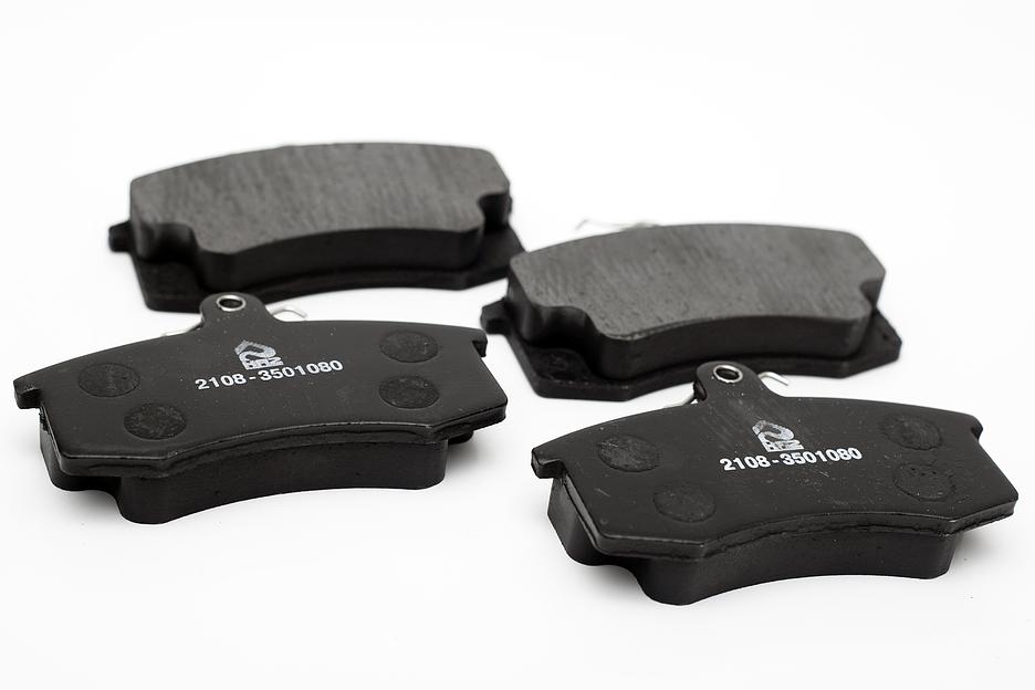 Тормозные колодки передние дисковые «КА2» для Lada 2108, 2109, 21099 ОПТ фото 1