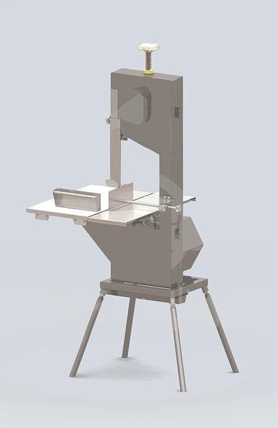 Ленточная пила с подвижным столом КР-ФПЛ-351 фото 1