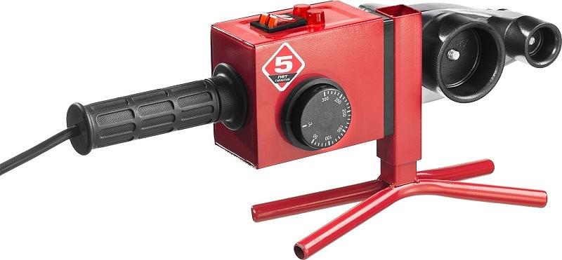 Сварочный аппарат для пластиковых труб Зубр АСТ-2000 раструбная 2кВт (кейс в комплекте) фото 2