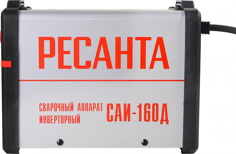 Сварочный аппарат Ресанта САИ-160Д инвертор ММА/TIG 6.5кВт фото 3