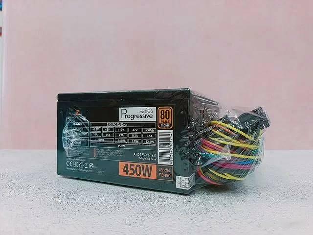 Блок питания Ginzzu PB450 450W Bronze фото 2