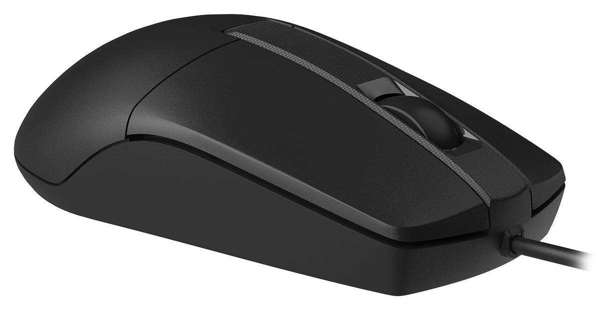Мышь A4Tech OP-330S черный оптическая (1000dpi) silent USB (3but) фото 4