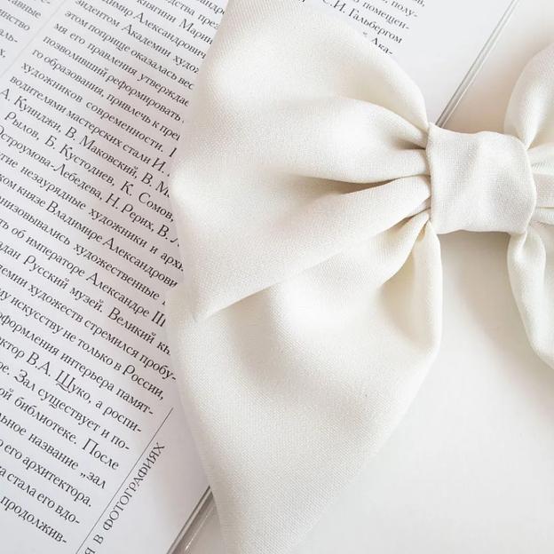 Заколка для волос Casanda Hey «Бантик» безупречный, опт фото 1